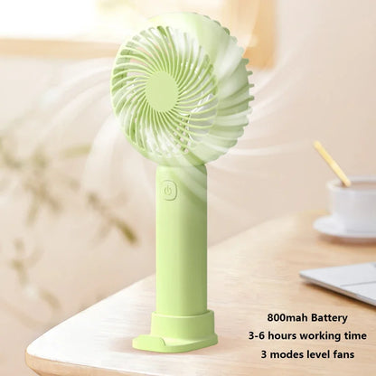 Mini Handheld Fan Mini Air Conditioner Portable Air Conditioner USB Rechargeable Fan Air Cooler Outdoor Travel Hand Fan